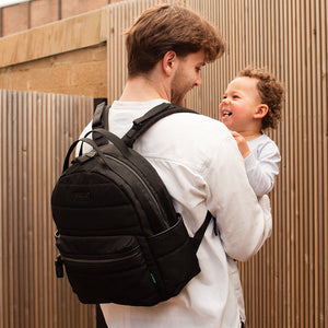 Dad Baby Bag ? Dad Nappy Bag / Babymel Lola Black