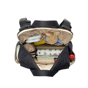 babymel robyn backpack black leather BABYMEL Robyn Convertible ECO Backpack Black – Storksak Australia & New  Zealand