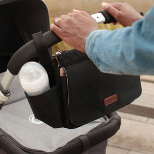 Eco stroller organiser /made from recycled plastic bottles/ pram with mum