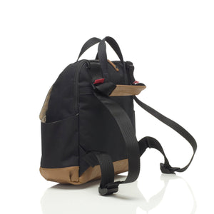 babymel robyn backpack black leather BABYMEL Robyn Convertible ECO Backpack Black – Storksak Australia & New Zealand