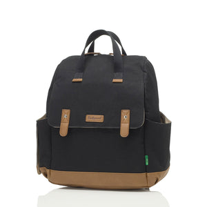 babymel robyn backpack black leather BABYMEL Robyn Convertible ECO Backpack Black – Storksak Australia & New  Zealand